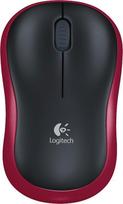 pelite - Logitech M185 Black/Red (Juoda/Raudona) - 3 nuotrauka