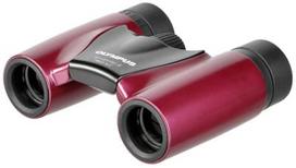 Olympus Slim 8x21 RC II Metal Magenta (Raudoni)