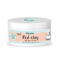 Nacomi Red Clay veido kaukė 100g