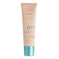 Lumene Matte Oil-Control makiažo pagrindas 02 Soft Honey 30ml