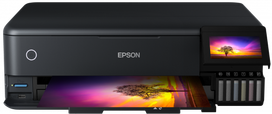 spausdintuvai epson wifi - Epson EcoTank L8180 Colour Black - 1 nuotrauka