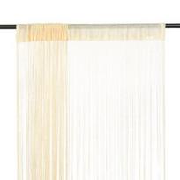 Dieninės užuolaidos VLX String 132402, kreminės spalvos, 1000 mm x 2500 mm