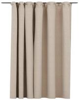 Naktinės užuolaidos VLX Linen-Look 321215, smėlio, 2900 mm x 2450 mm