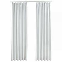 Naktinės užuolaidos VLX Blackout 134487, baltos, 1400 mm x 2450 mm