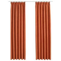 Naktinės užuolaidos VLX Blackout 134474, oranžinės, 1400 mm x 2250 mm