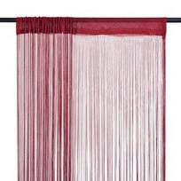Dieninės užuolaidos VLX String 132409, raudonos, 1400 mm x 2500 mm