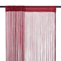 Dieninės užuolaidos VLX String 132408, raudonos, 1000 mm x 2500 mm