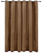 Naktinės užuolaidos VLX Velvet 134507, smėlio, 290 mm x 245 mm