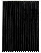 Naktinės užuolaidos VLX Velvet 134495, juodos, 290 mm x 245 mm