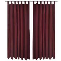 Dieninės užuolaidos VLX 130362, bordo, 1750 mm x 1400 mm