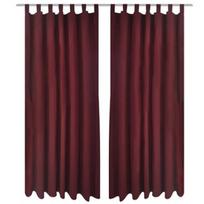 Dieninės užuolaidos VLX 130364, bordo, 2450 mm x 1400 mm