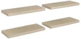 Sieninė lentyna VLX Oak 323876, ąžuolo, 60 cm x 23.5 cm x 3.8 cm