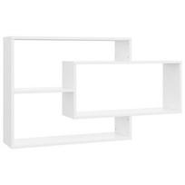 Sieninė lentyna VLX Chipboard 800324, balta, 20 cm x 104 cm x 58.5 cm