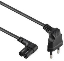 Gembird Cable C7 / Euro Black 1m