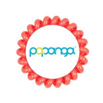 Papanga Classic didelė spiralinė plaukų gumytė Coral