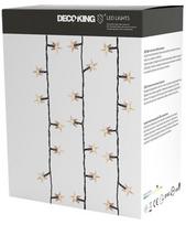 Elektrinė girlianda DecoKing LED Star, balta, 12.5 m