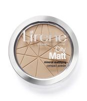 Lirene City Matt Mineral Mattifying Compact Powder mineral matt powder 01 Transparent 9g