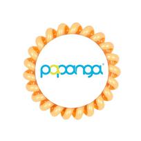 Papanga Classic didelė spiralinė plaukų gumytė Vanilla