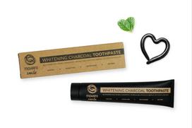 Mohani Smile natūrali balinamoji dantų pasta su aktyviąja anglimi 75ml