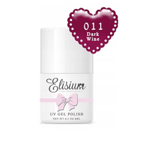 Elisium UV Gel Polish hibridinis nagų lakas 011 Dark Wine 8ml