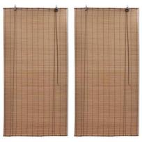Ritininė užuolaida VLX Bamboo 3057521, ruda, 1500 mm x 2200 mm
