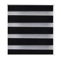 Žaliuzės VLX Zebra, juoda, 1750 mm x 1200 mm