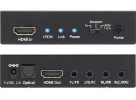tinklas avim - TECHLY 025756  HDMI 4K audio extra - 4 nuotrauka