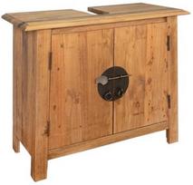 Praustuvo spintelė VLX 246035, ruda, 32 x 70 cm x 63 cm