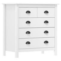 Komoda VLX Hill Range 288916, balta, 40 x 79 x 80 cm