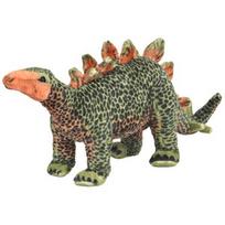 Pliušinis žaislas VLX Stegosaurus, žalias/oranžinis, 35 cm