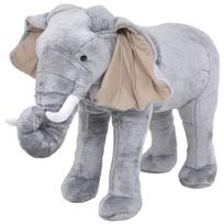 Pliušinis žaislas VLX Elephant, pilkas, 62 cm