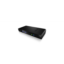 hdmi ilgintuvas - IcyBox Multi Docking Station 2x USB 3.0, HDMI, Black IB-DK2241AC - 3 nuotrauka
