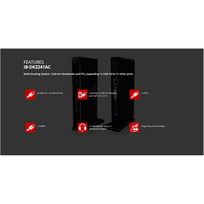 hdmi ilgintuvas - IcyBox Multi Docking Station 2x USB 3.0, HDMI, Black IB-DK2241AC - 7 nuotrauka