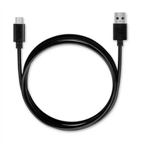 micro usb to - Acme USB To Micro USB Cable 1m Black - 3 nuotrauka