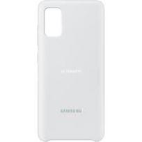 SAMSUNG Galaxy A41, silikoninis, baltas