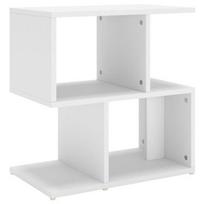 Naktinis staliukas VLX 806364, baltas, 50x30x51.5 cm