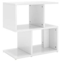 Naktinis staliukas VLX 806376, baltas, 50x30x51.5 cm