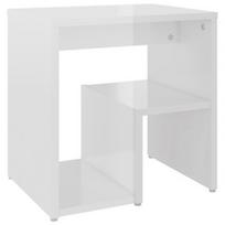 Naktinis staliukas VLX Bed Cabinet, baltas, 30x40x40 cm