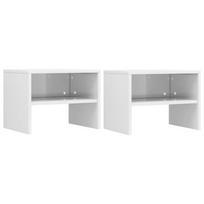 Naktinis staliukas VLX 2 pcs, 40x30x30 cm