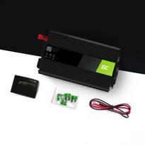 adapteris 220v 12v - GREENCELL INV08 Voltage converter Green Cell 12V - 220V, 1000W/2000W - 7 nuotrauka