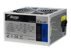 atx psu - Akyga Basic 420W AK-B1-420 - 1 nuotrauka