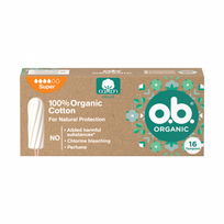  O.B. tamponai ORGANIC SUPER, 16 vnt.