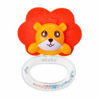  AKUKU barškutis-kramtukas LION, 1 vnt.