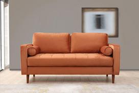 Kalune Design 2-sėdynė sofa Rome - Oranžinis