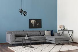 Kalune Design Kampo sofa Jivago Corner Right (L2-Chl) - Pilkas