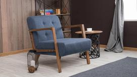 Kalune Design Sparno kėdė Kemer - Mėlyna