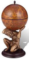 Mini baras VLX Globe 241958, rudas, 420 mm x 420 mm x 850 mm