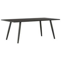 Kavos staliukas VLX 20281, juodas, 1200 mm x 600 mm x 460 mm