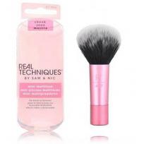Real Techniques Finish Mini Multitask Brush šepetėlis skaistalams ir bronzantui - 1 vnt.