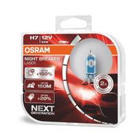 Night Breaker lazerinis,+150%, H7, 55W,2 vnt, DUO O6421